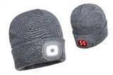 BEANIE TWIN LED LIGHT USB RECHARGEABLE B028