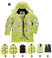 PORTWEST®  7 n 1 Hi-Vis Traffic Jacket US427